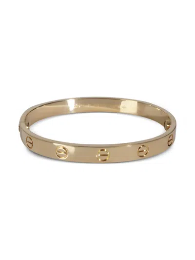 Pre-owned Cartier 18k Yellow Gold Love Bracelet