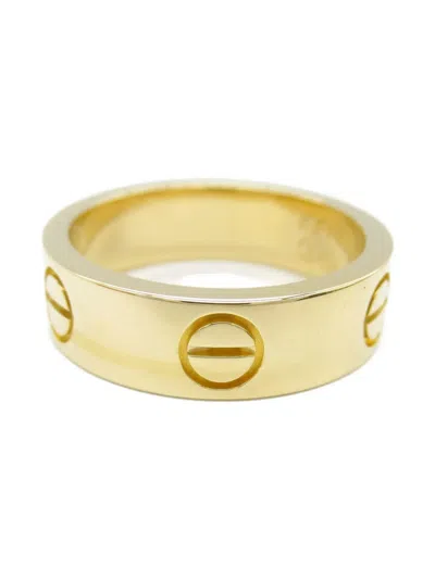 Pre-owned Cartier 18k Yellow Gold Love Ring