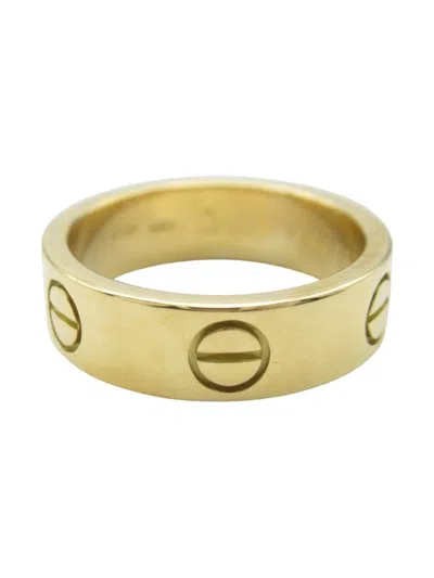 Pre-owned Cartier 18k Yellow Gold Love Ring