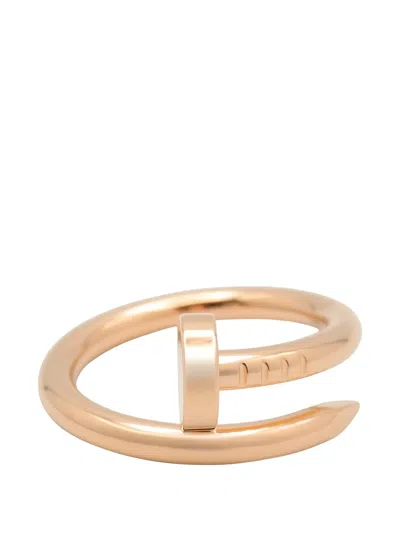 Pre-owned Cartier 1910s Nail Ring In Pink