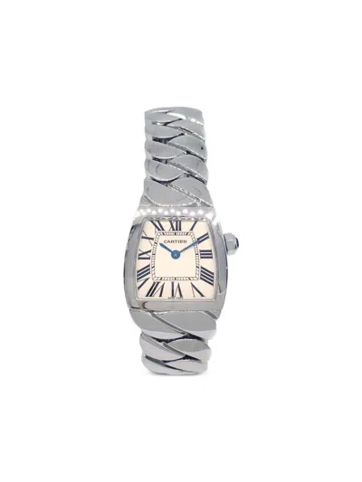 Pre-owned Cartier 1990-2000s La Dona Sm 22mm In White