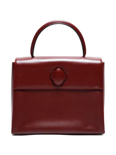 Pre-owned Cartier 1990-2000s Must De Tote Bag In Red