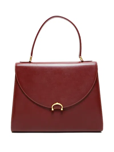 Pre-owned Cartier 1990-2000s Must Line Tote Bag In Red