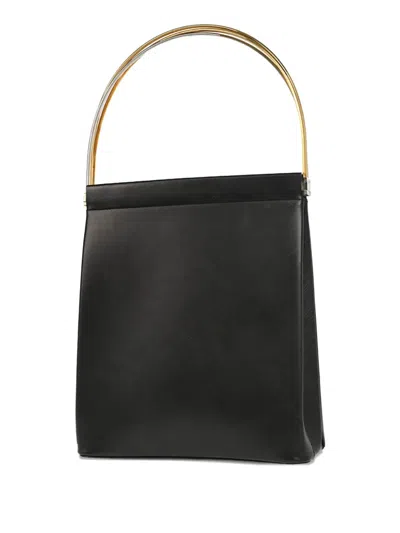 Pre-owned Cartier 1990-2000s Trinity Handbag In Black