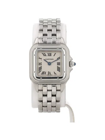 Pre-owned Cartier 1990 Panthère 30mm Watch In Neutral