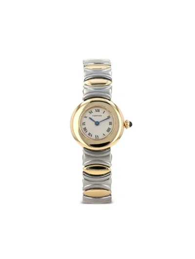 Pre-owned Cartier 1990  Colisée 24mm In 中性色
