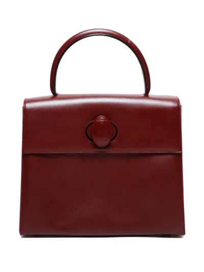 Pre-owned Cartier 1990s Must De  Handbag In Red