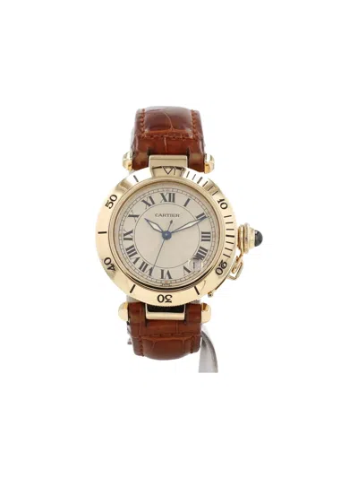 Pre-owned Cartier 1995 Pasha 36mm In Neutral