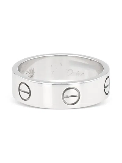 Pre-owned Cartier 1996 Platinum Love Ring
