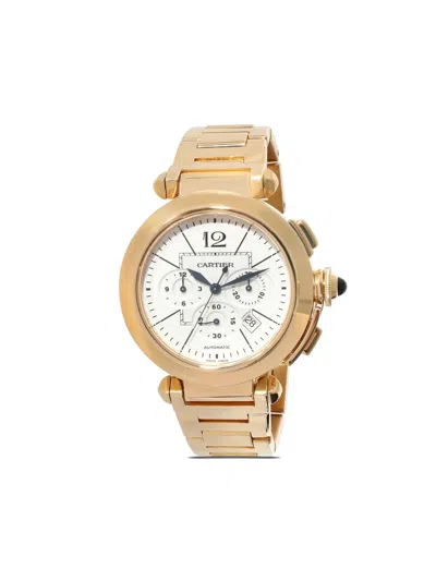 Pre-owned Cartier 2000-2009  Pasha 42mm In Neutrals