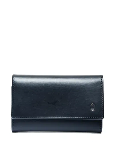 Pre-owned Cartier 2000-2015 Logo-plaque Key Holder In Black