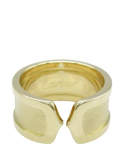 Pre-owned Cartier 2000 C Ring In Gold