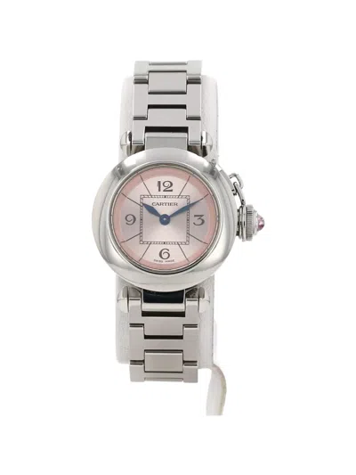 Pre-owned Cartier 2000 Miss Pasha 27mm Watch In Pink