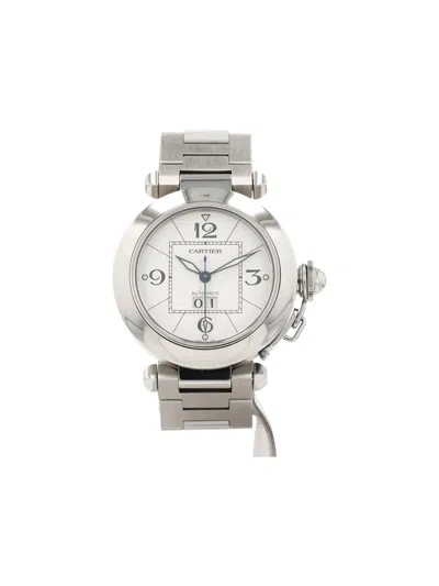 Pre-owned Cartier 2000 Pasha 36mm In White