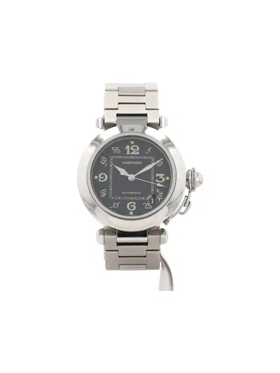 Pre-owned Cartier 2000 Pasha 38mm In Black