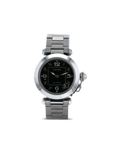 Pre-owned Cartier 2000  Pasha 35.5mm In 黑色
