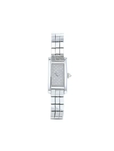 Pre-owned Cartier 2000  Tank Mini 23mm In Silver