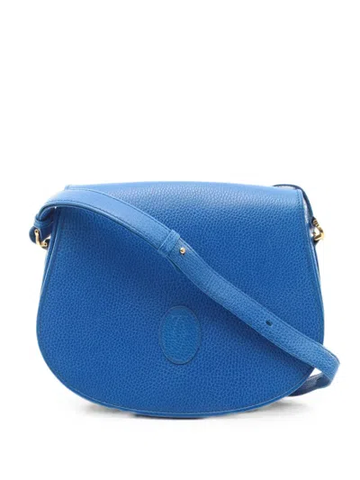 Pre-owned Cartier 2000s Must Line Shoulder Bag In Blue