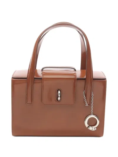 Pre-owned Cartier 2000s Panthère Tote Bag In Brown