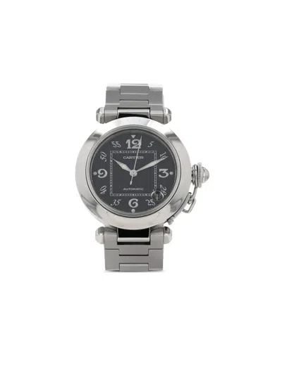 Pre-owned Cartier 2000s Pasha 35,5mm In 黑色