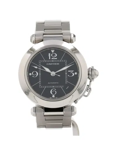Cartier 2000s Pasha 35mm Watch In Gray