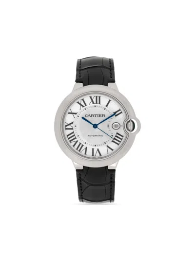 Pre-owned Cartier 2000s  Ballon Bleu 42mm In Silver