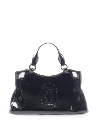 Pre-owned Cartier 2000s Sm Marcello De  Tote Bag In Black