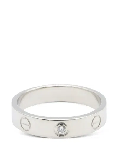 Pre-owned Cartier 2006 Mini Love Diamond Ring