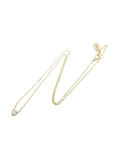 Pre-owned Cartier 2010 18kt Rose Gold Damour Diamond Necklace