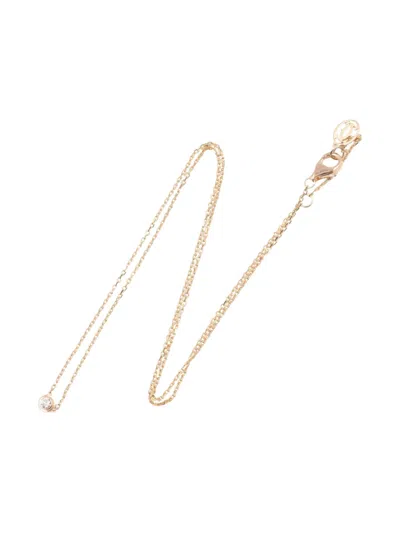 Pre-owned Cartier 2010 18kt Rose Gold Damour Necklace In Pink