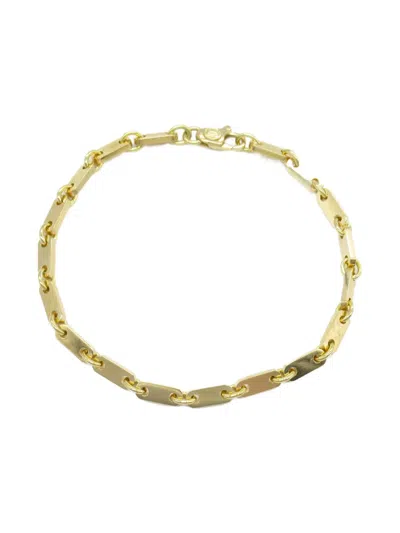 Pre-owned Cartier 2010 18kt Yellow Gold Figaro Bracelet