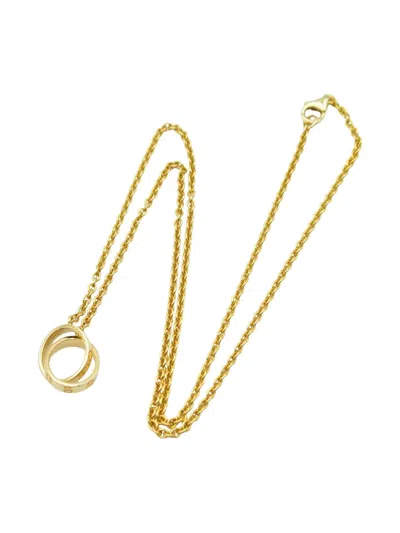 Pre-owned Cartier 2010 18kt Yellow Gold Love Necklace