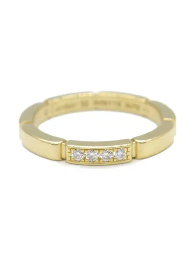 Pre-owned Cartier 2010 18kt Yellow Gold Maillot Panthère Ring