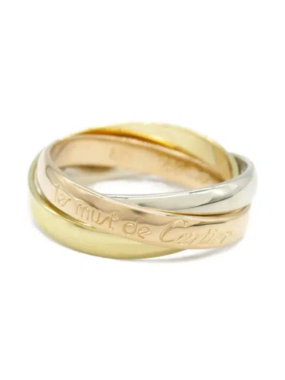 Pre-owned Cartier 2010 18kt Yellow Gold Trinity Ring