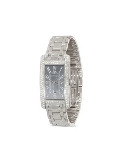 Pre-owned Cartier 2010-2019  Tank Américaine 22.6mm In Black