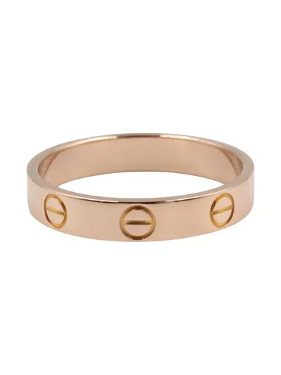 Pre-owned Cartier 2010's Love Ring In Pink