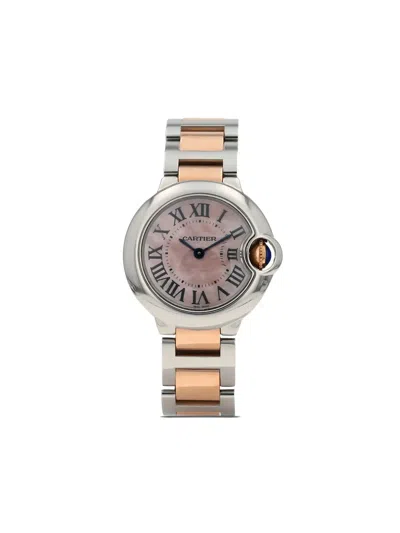 Pre-owned Cartier 2010  Ballon Bleu 28mm In Neutrals