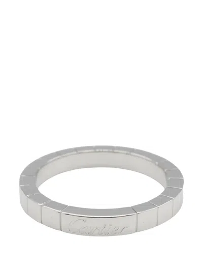 Pre-owned Cartier 2010 Raniere Ring In Silver
