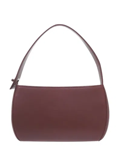 Pre-owned Cartier 2010-2026 Leather Cabochon Handbag In Red