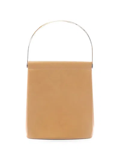 Pre-owned Cartier 2010-2026 Leather Trinity Handbag In Neutrals