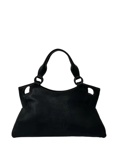 Pre-owned Cartier 2010-2026 Marcello De  Handbag In Black
