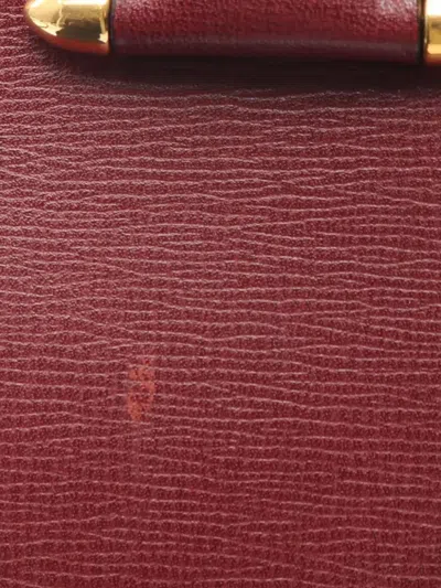 Pre-owned Cartier 2010-2026 Must De  Handbag In Red