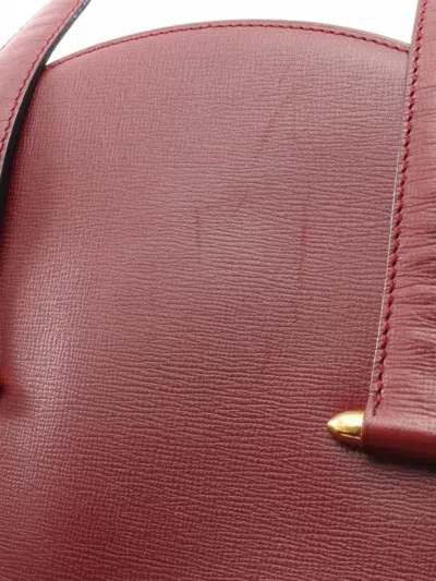 Pre-owned Cartier 2010-2026 Must De  Handbag In Red