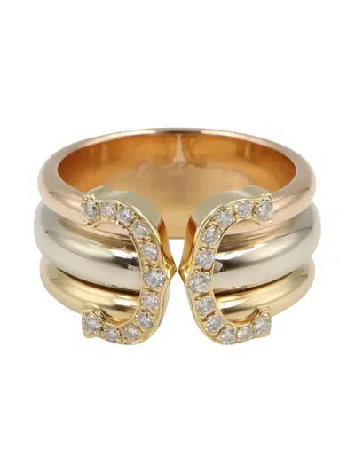 Pre-owned Cartier 2010s 18k Gold 2c Diamond Ring