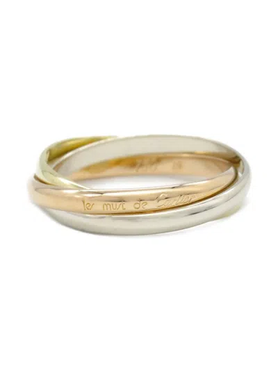 Pre-owned Cartier 2010s 18k Gold Trinity Ring