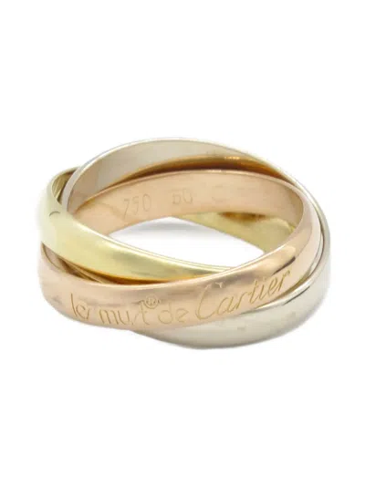 Pre-owned Cartier 2010s 18k Gold Trinity Ring