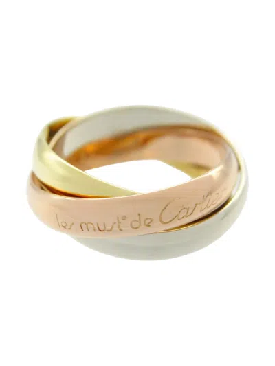 Pre-owned Cartier 2010s 18k Gold Trinity Ring