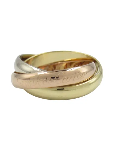 Pre-owned Cartier 2010s 18k Gold Trinity Ring