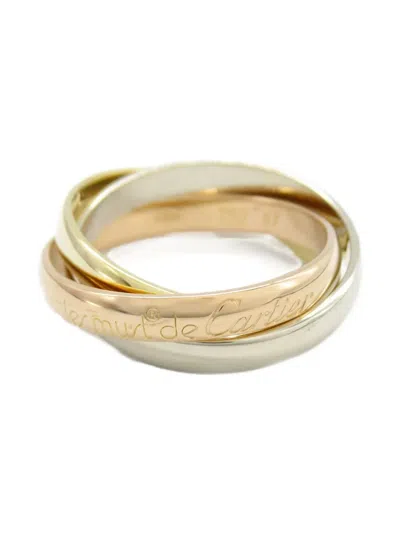 Pre-owned Cartier 2010s 18k Gold Trinity Ring
