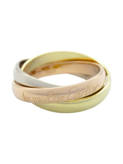 Pre-owned Cartier 2010s 18k Gold Trinity Ring